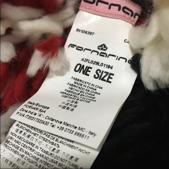 Fornarina Pom Pom scarf - Picture 2 of 4